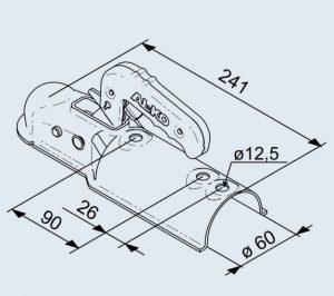 Сцепное устройство для прицепа AL-KO AK 7 PLUS Ausf. В