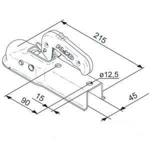 Сцепное устройство для прицепа AL-KO AK 7 PLUS Ausf. G