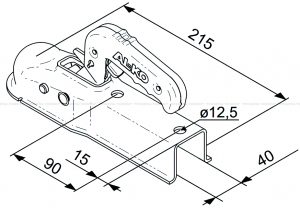 Сцепное устройство для прицепа AL-KO AK 7 PLUS Ausf. I